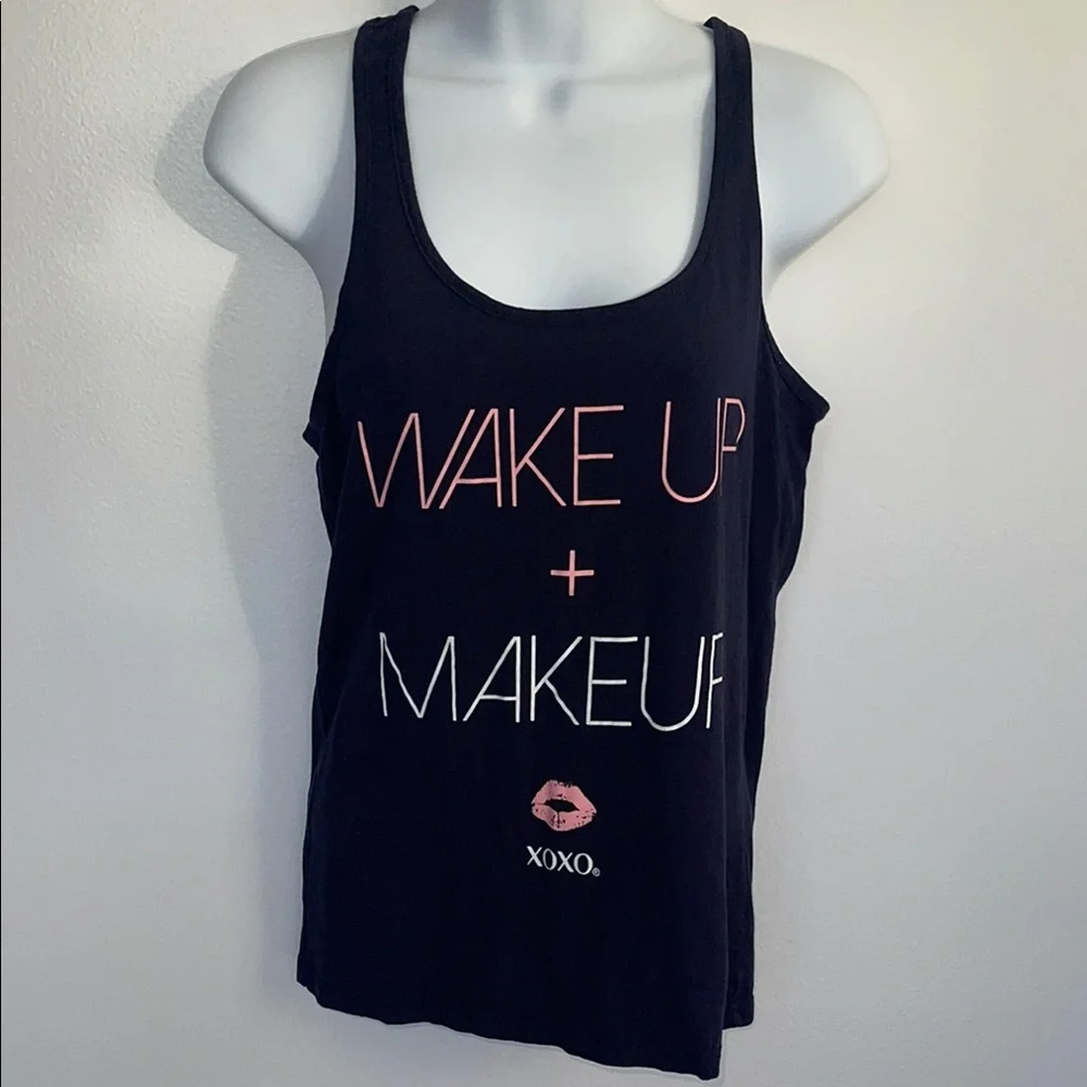 Womens XOXO Blue Sleeveless sleep Tank Top womens size XL